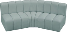 Load image into Gallery viewer, Arc - Faux Leather 3 Piece Modular Corner Sofa