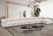 Load image into Gallery viewer, Ames - 7 Piece Boucle Fabric Modular L-Shaped Sectional