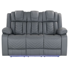 Load image into Gallery viewer, Raize - Power Living Room Set With Storage Console And Cup Holders