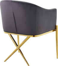 Load image into Gallery viewer, Xavier - Dining Chair with Gold Legs