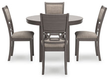 Load image into Gallery viewer, Wrenning - Dining Room Table Set (Set of 5) - Gray