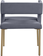 Load image into Gallery viewer, Caleb - Dining Chair with Gold Legs (Set of 2)