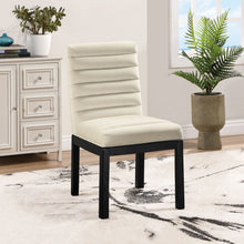 Load image into Gallery viewer, Evelyn - Dining Chair With Black Legs