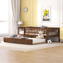 Load image into Gallery viewer, Multi Functional Wooden Daybed