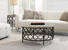 Load image into Gallery viewer, T154 - Coffee Table & 2 End Tables - Brown / Gray