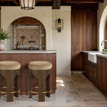 Load image into Gallery viewer, Bocceli - Counter Stool - Brown Base