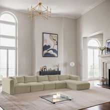 Load image into Gallery viewer, Shaggy - 5 Piece Modular Sectional With Chaise