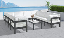 Load image into Gallery viewer, Nizuc - Outdoor Patio 10 Piece Modular Sectional With Gray Frame