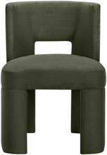 Load image into Gallery viewer, Zuno - Velvet Performance Fabric Upholstered Dining Chair (Set of 2)