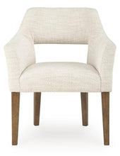 Load image into Gallery viewer, Marxmore - Dining Upholstered Arm Chair (Set of 2) - Beige / Brown