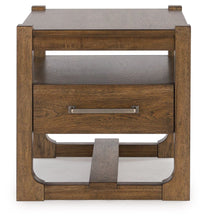 Load image into Gallery viewer, Cabalynn - Square End Table - Light Brown
