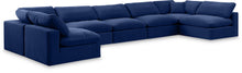 Load image into Gallery viewer, Comfy - 7 Piece Velvet Modular Armless Sectional