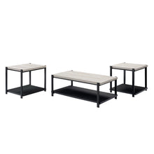 Load image into Gallery viewer, Linea - 3 Piece Occasional Set (1 Coffee & 2 End Tables) - Light Gray