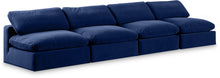 Load image into Gallery viewer, Comfy - Velvet Modular Armless Sofa 4 Seats