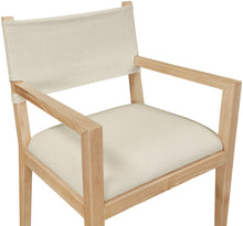 Load image into Gallery viewer, Avon - Linen Textured Performance Fabric Upholstered Dining Arm Chair
