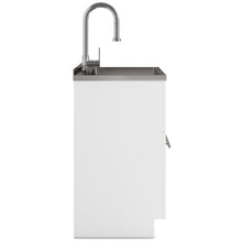 Load image into Gallery viewer, Metro - Laundry Cabinet & Faucet And Stainless Steel Sink