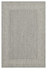 Load image into Gallery viewer, Sunshine - 5'3" X 7'3" Indoor, Outdoor, Area Rug Polypropylene - Silver