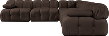 Load image into Gallery viewer, Orin - Velvet Fabric 5 Piece Modular Sectional