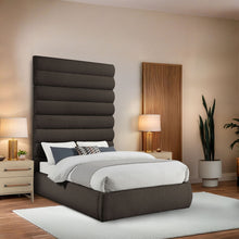 Load image into Gallery viewer, Adam - Boucle Fabric Bed With 89" Headboard