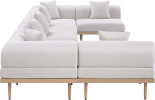 Load image into Gallery viewer, Laguna - 7 Piece Resilient Water Resistant Fabric 142" Upholstered Outdoor Patio Modular Sectional