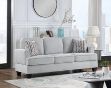 Load image into Gallery viewer, U418 - Sofa - Shimmer Silver