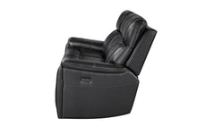 Load image into Gallery viewer, U8880 - Power Reclining Sofa With Armrest Cupholder, DDT With Watch Charger - Black