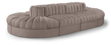 Load image into Gallery viewer, Rummi - Oval Velvet Performance Fabric Upholstered 8 Piece Modular Sectional
