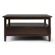 Load image into Gallery viewer, Warm Shaker - Square Coffee Table - Tobacco Brown