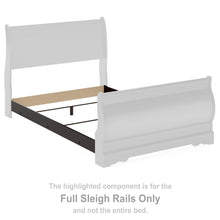 Load image into Gallery viewer, Huey Vineyard - Full Sleigh Rails - Black