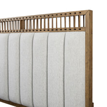 Load image into Gallery viewer, Elegant Design Upholstered And Strap Panel Bed