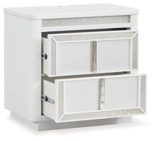Load image into Gallery viewer, Chalanna - Two Drawer Night Stand - White