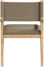 Load image into Gallery viewer, Avon - Linen Textured Performance Fabric Upholstered Dining Arm Chair