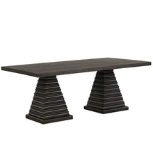Load image into Gallery viewer, Plateau - 78" Rectangle Dining Table - Top & Base - Dark Brown