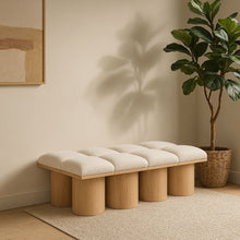 Load image into Gallery viewer, Pavilion - 8 Piece Modular Bench With Natural Base