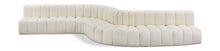 Load image into Gallery viewer, Arc - Faux Leather 8 Piece Curved Modular Sofa