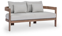 Load image into Gallery viewer, Newport - Water Resistant Fabric 65" Upholstered Outdoor Patio Loveseat