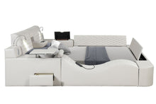 Load image into Gallery viewer, Galaxy Home Zoya King Bed in White image