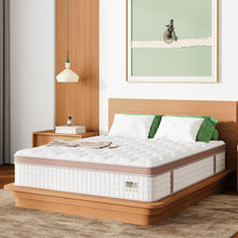 Load image into Gallery viewer, 12" Firm Hybrid Mattress, Gel Memory Foam & Pocket Springs, Pressure Relief, Motion Isolation, Ergonomic Bed - White - King