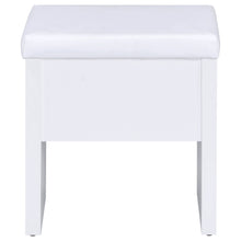 Load image into Gallery viewer, Harvey Makeup Vanity Table with Mirror and Stool