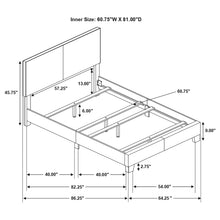 Load image into Gallery viewer, Dorian Panel Bed