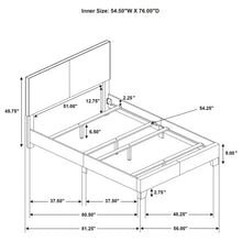 Load image into Gallery viewer, Dorian Panel Bed