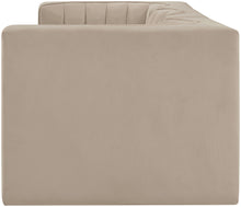 Load image into Gallery viewer, Rummi - Velvet Performance Fabric Upholstered 3 Piece Modular Sofa