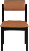 Load image into Gallery viewer, Roundhill - Faux Leather Dining Chair (Set of 2) - Black Frame