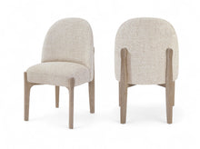 Load image into Gallery viewer, Torino - Upholstered Dining Chair With Brushed Natural Base (Set of 2)
