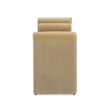 Load image into Gallery viewer, Mason - Arched Arm Bench With Bolster Pillows - Camel Brown Beige