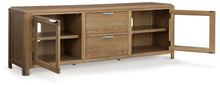 Load image into Gallery viewer, Rencott - Extra Large TV Stand - Light Brown
