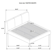 Load image into Gallery viewer, Mokena Panel Platform Bed