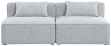 Load image into Gallery viewer, Cube - Linen Modular 2 Seat Armless Sofa