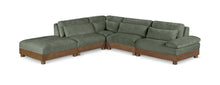 Load image into Gallery viewer, Turin - Chenille Fabric Upholstered Modular Sectional - Green