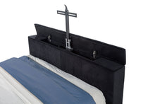 Load image into Gallery viewer, Tisdall Wingback TV Bed with Flame Visualizer - Ego Home Furniture